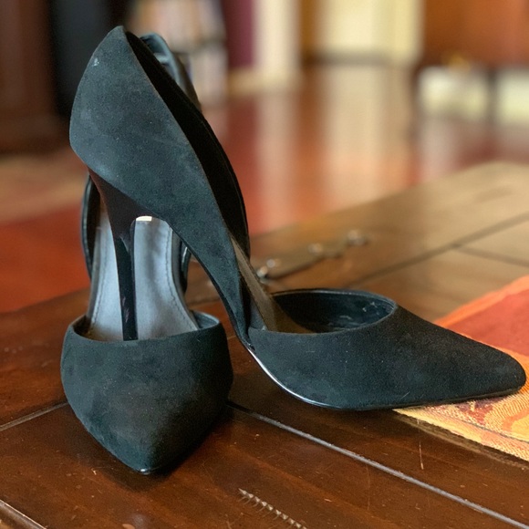 Steve Madden Varcityy Black Suede - Picture 2 of 7